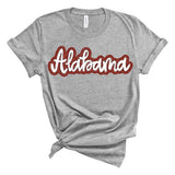 Alabama FAUX Embroidery