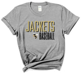 Jackets Baseball With Bee