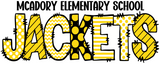 Jackets Doodle Letters