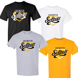 Jackets Softball With Base and Swirl