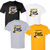Jackets T-Ball With Base and Swirl