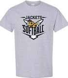 Jackets With Bee and V-Shaped Softball