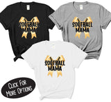 Mama With Bow Softball