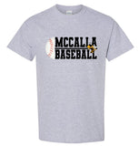McCalla Baseball With Half Ball and Bee
