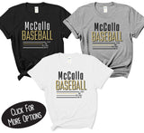 McCalla Baseball With Stripes