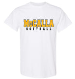 McCalla Softball Block Caps