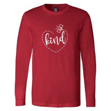 Be Kind With Heart - Long Sleeve Shirt