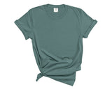 Comfort Colors Orange Beach Zip Code 36561 With Line Underneath - Short Sleeve Shirt