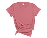 Comfort Colors Orange Beach Zip Code 36561 With Line Underneath - Short Sleeve Shirt