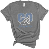 Go Huskies Leopard Cheer - Short Sleeve Shirt