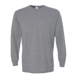 Gildan Calera Zip Code 35040 With Big State Outline - Long Sleeve Shirt
