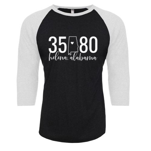 Helena Zip Code 35080 With State Outline As Zero - Raglan