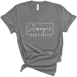 Stronger Than Cancer Box - Short Sleeve Shirt