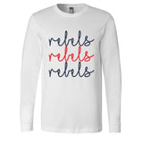 Rebels Cursive Times Three - Long Sleeve Shirt