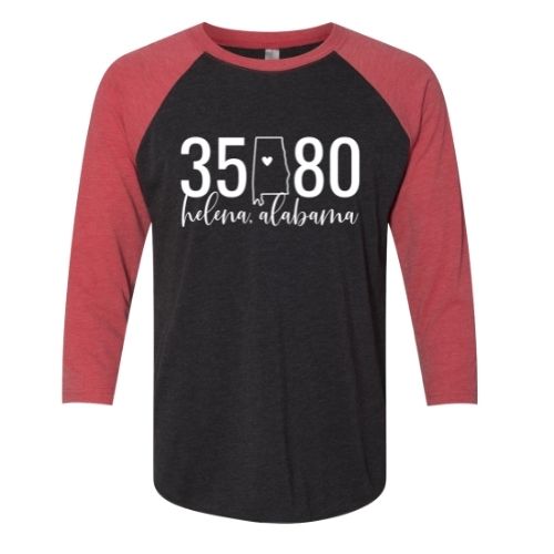 Helena Zip Code 35080 With State Outline As Zero - Raglan